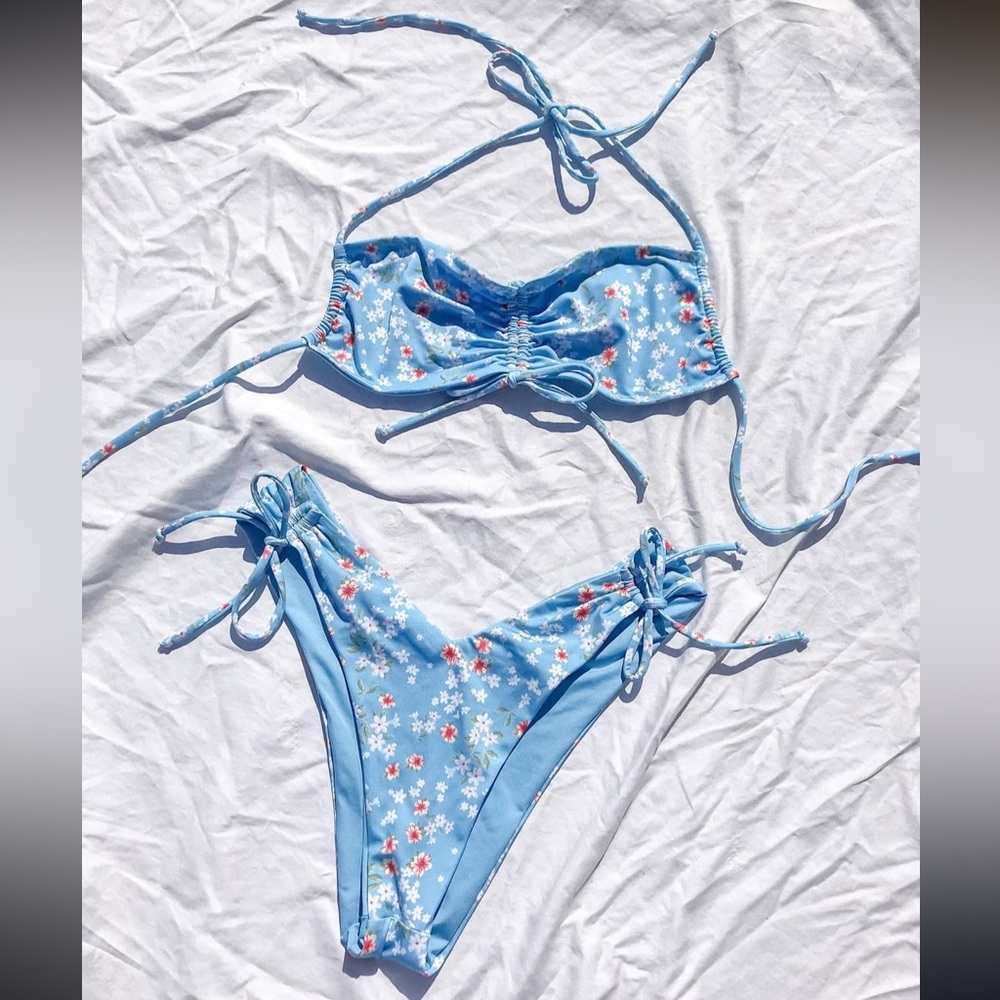 Frankie’s Bikinis Reece Swimsuit in Calico